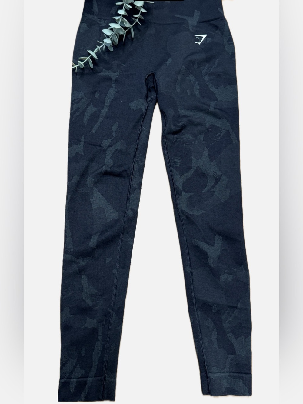 Gymshark Black Camo Seamless Leggings